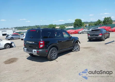 2025 Ford Bronco Sport Big Bend z USA, uszkodzony, nr VIN 3FMCR9BN9SRE54360